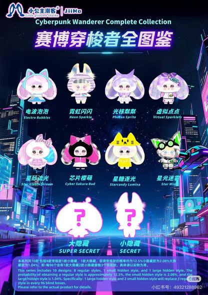 Jiimo Cyberpunk Wanderer Series Blind Box