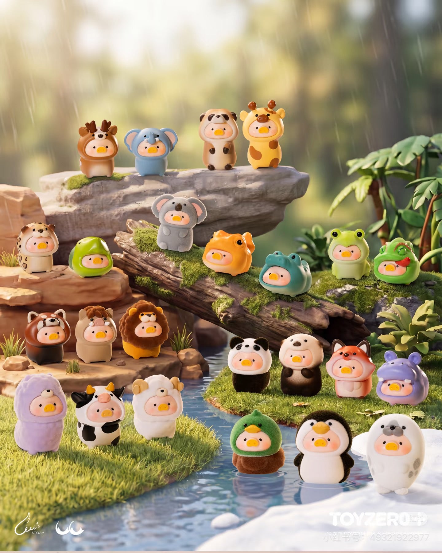 LULU THE PIGGY Mini Animal Party Figure Series Blind Box