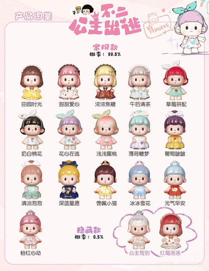 Buer The Runaway Princess Series Blind Box