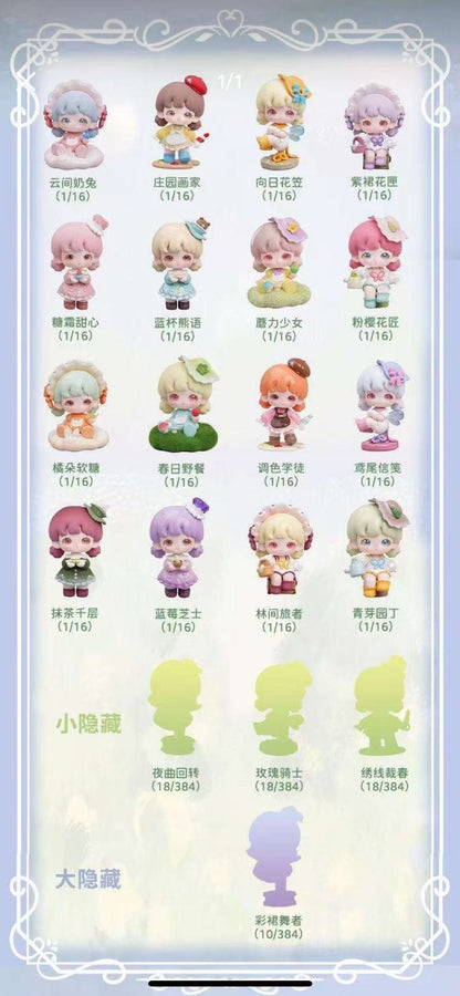 Yooie Monet's Garden Series Mini Blind Box