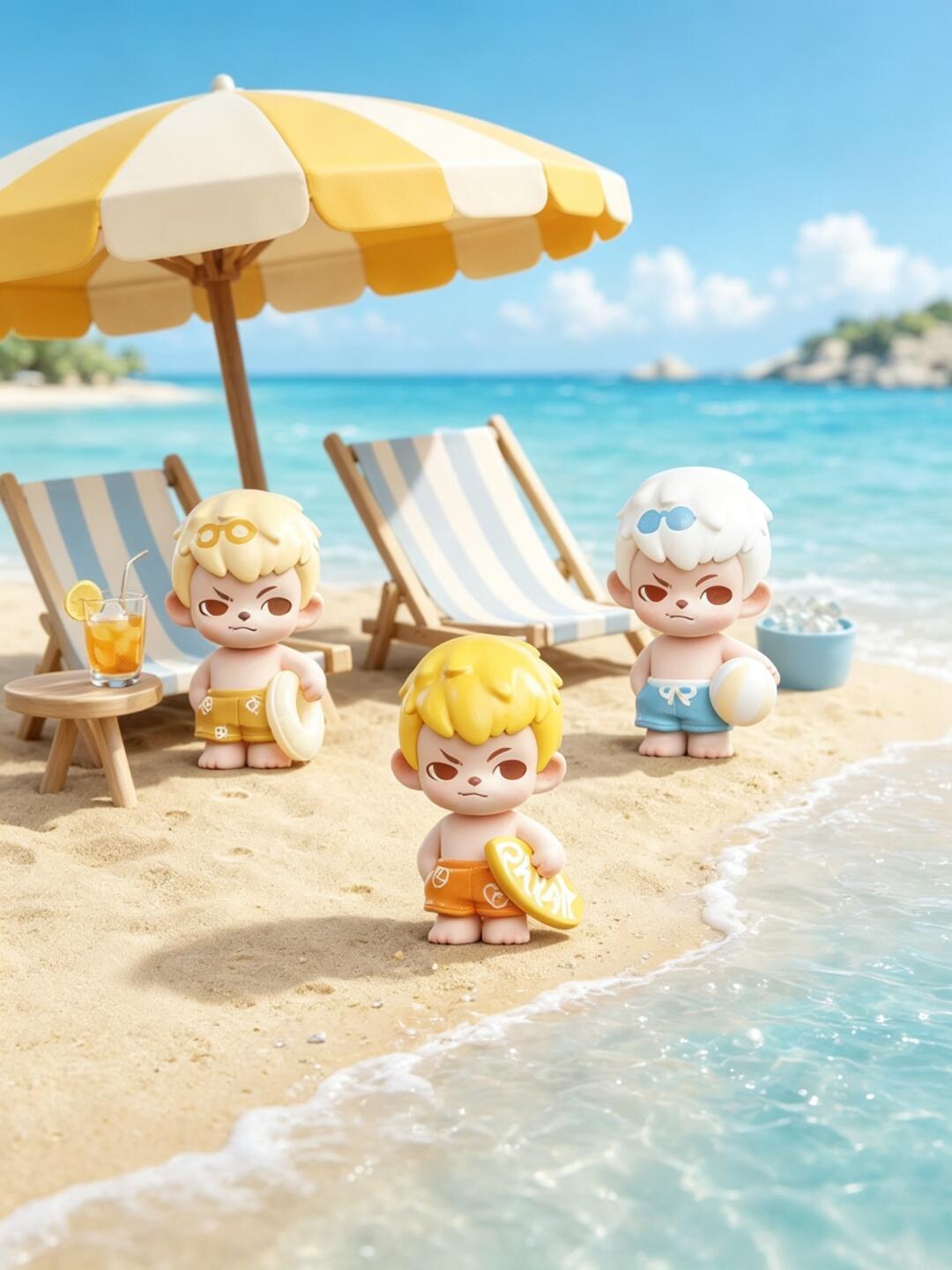 Rayan Splash Into Summer Mini Series Figures