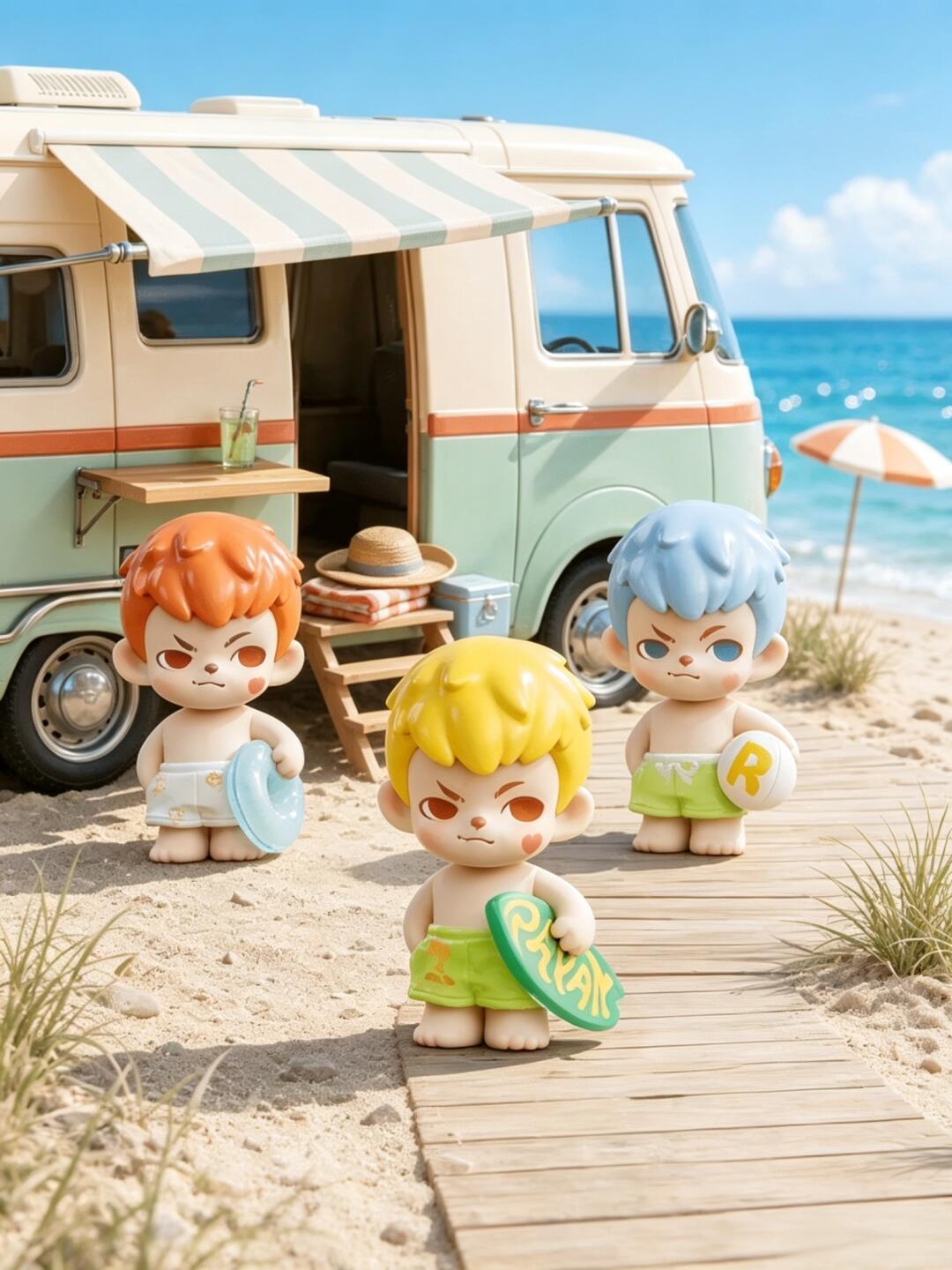 Rayan Splash Into Summer Mini Series Figures