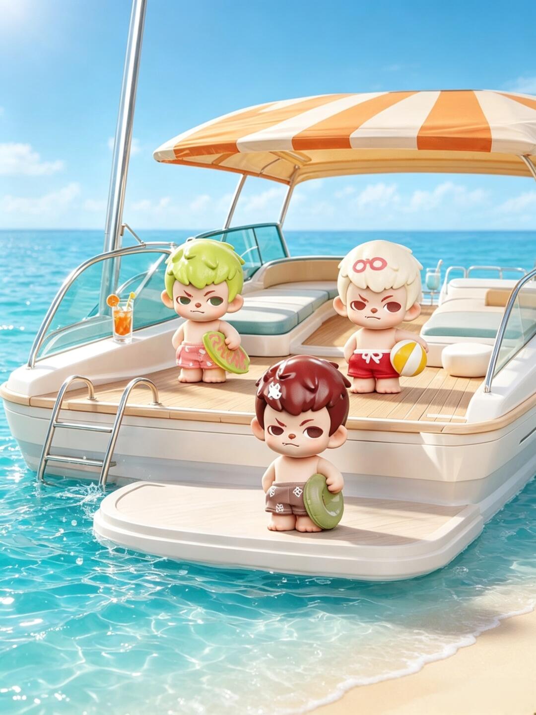 Rayan Splash Into Summer Mini Series Figures