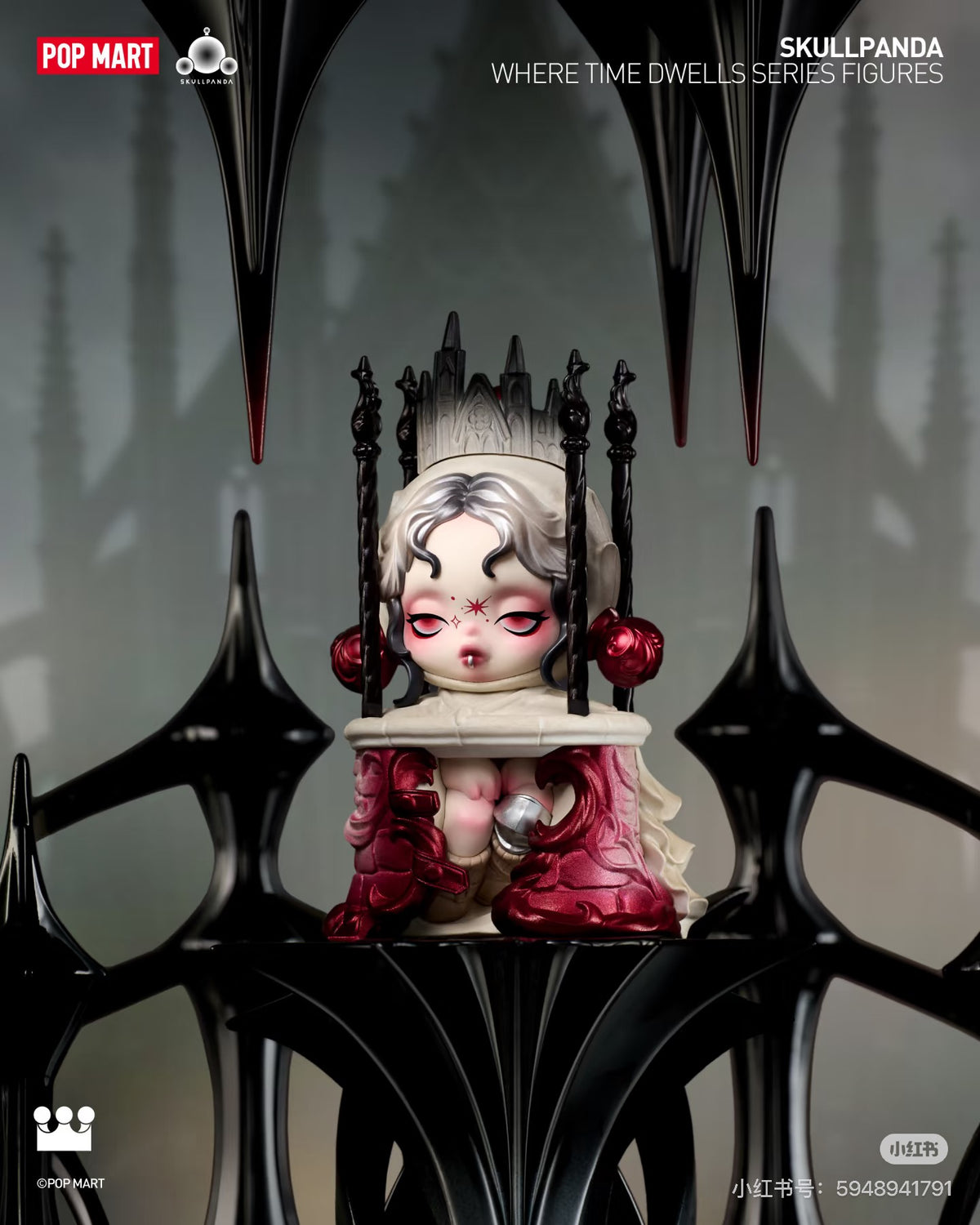 SKULLPANDA WHERE TIME DEWLLS Series Figures