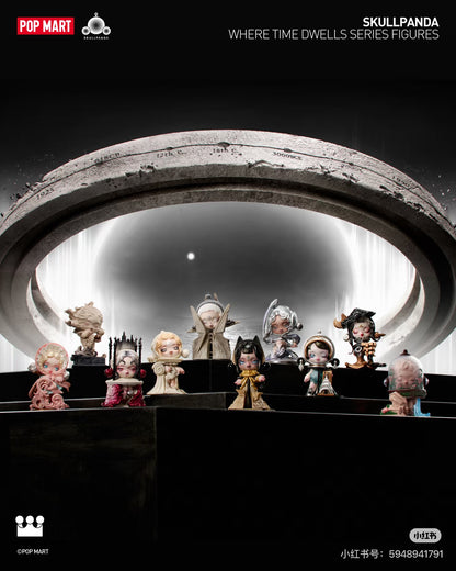 SKULLPANDA WHERE TIME DEWLLS Series Figures