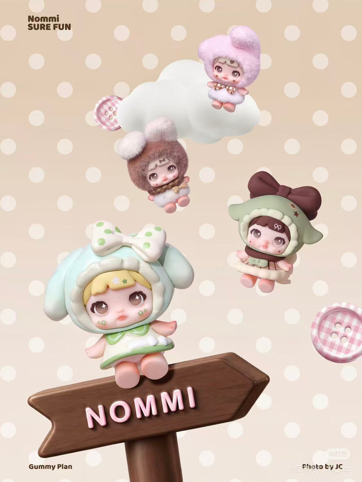Nommi Gummy Plan Mini bean Series Blind Bag