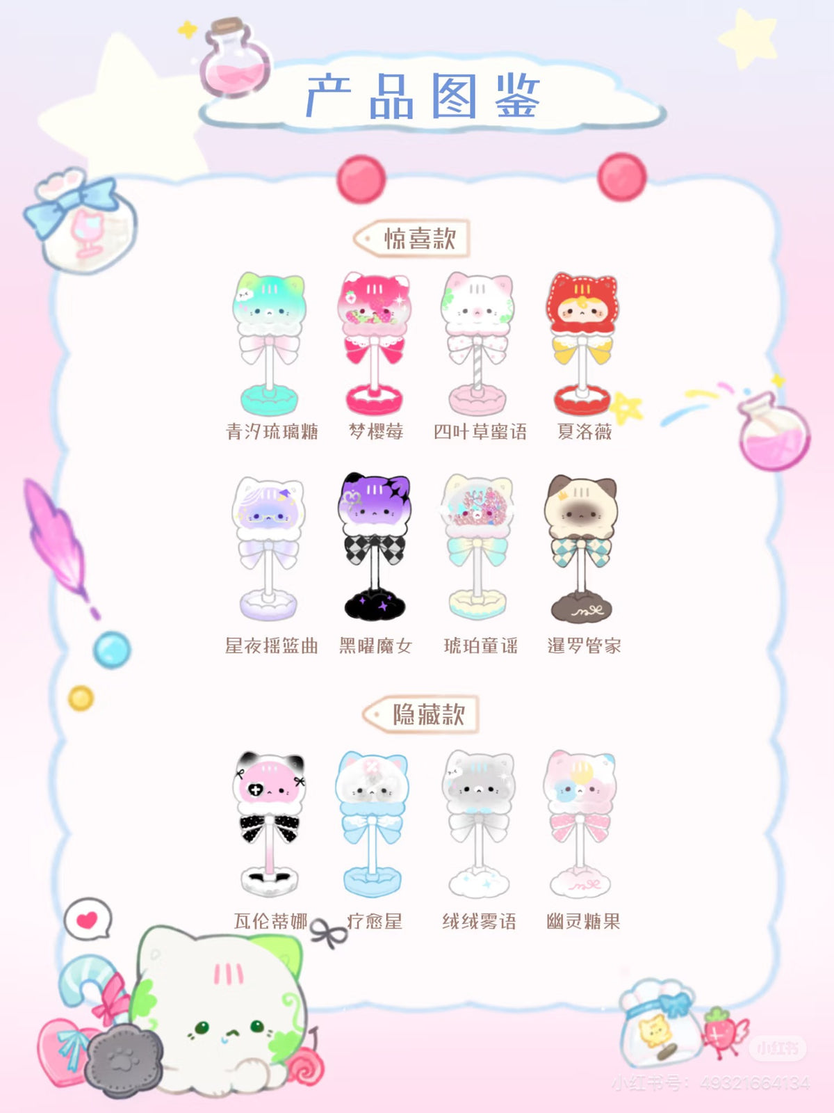 Octcats'Magic Candy House Series Blind Box