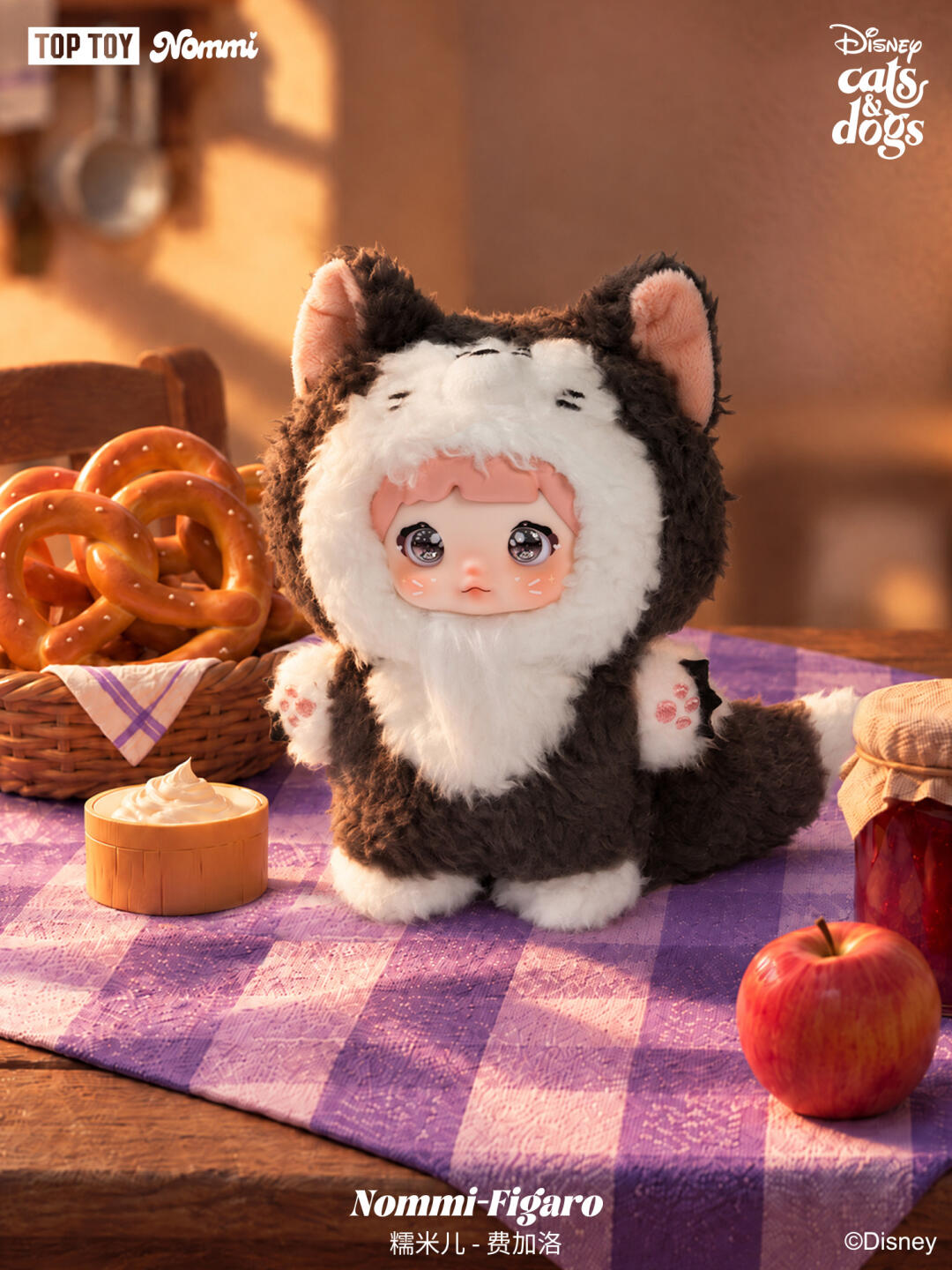 Nommi X Disney Dreamy Cat Tales Series Plush Doll Blind Box