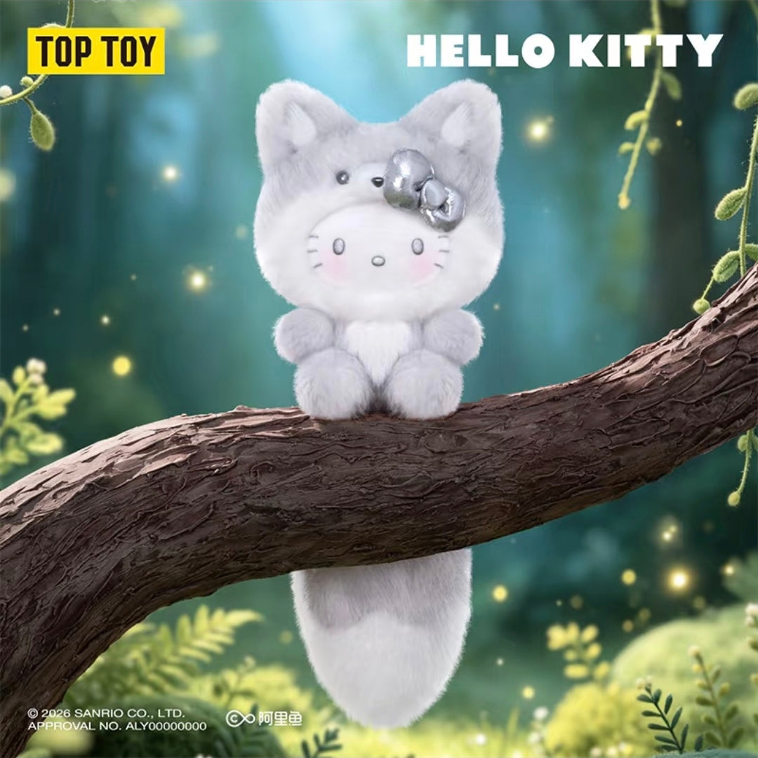 Hello Kitty Healing Forest Series Plush Pendant Blind Box