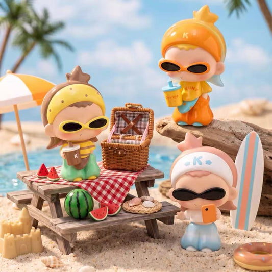 Kuny Trendy Girls On‑the‑Go Series Beans Blind Bag