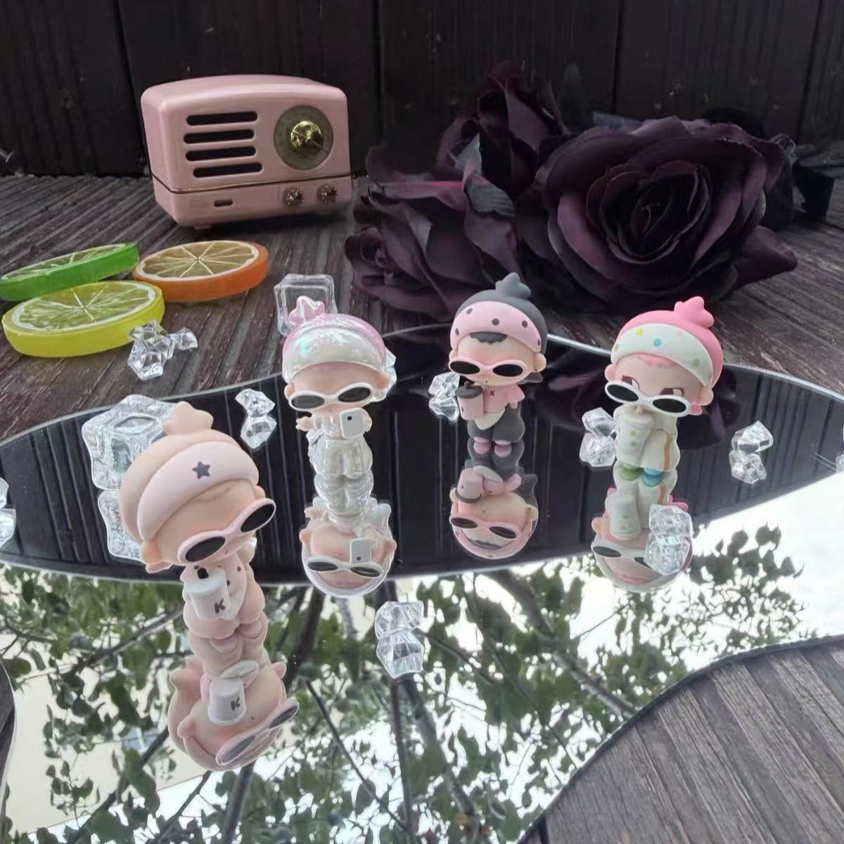 Kuny Trendy Girls On‑the‑Go Series Beans Blind Bag