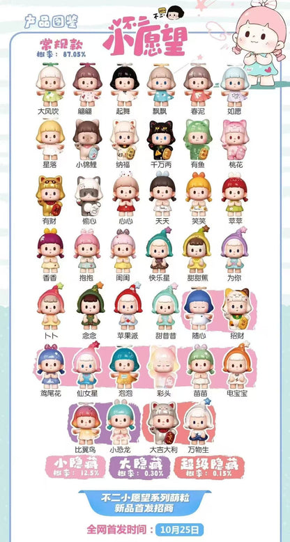 Buer Little Wish Mini Beans Series Blind Box