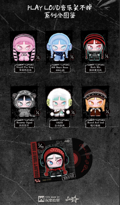 INN‘S Play Loud Series Plush Doll Blind Box