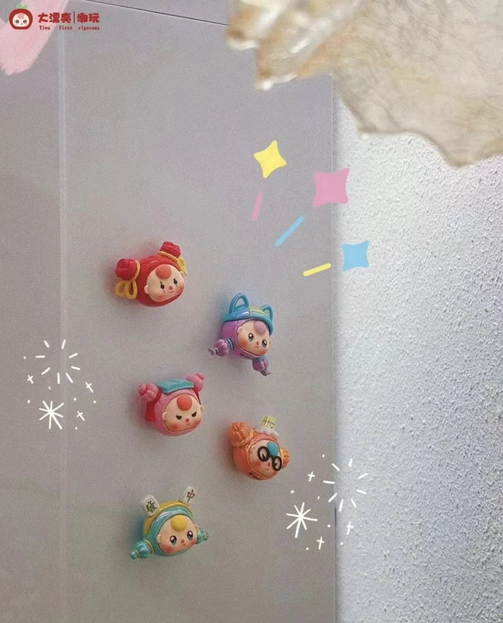 Baby Sanmei - Refrigerator sticker blind box 2