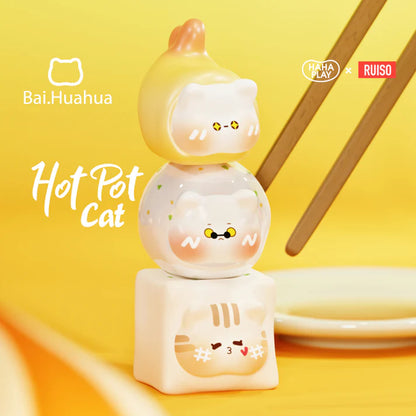 Bai.huahua hot pot cat Series Blind Bag