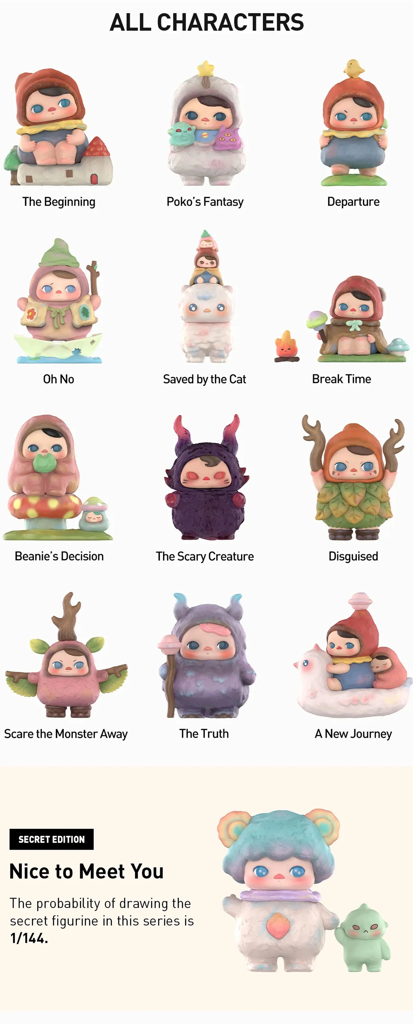 PUCKY Poko's Adventure Series Blind Box