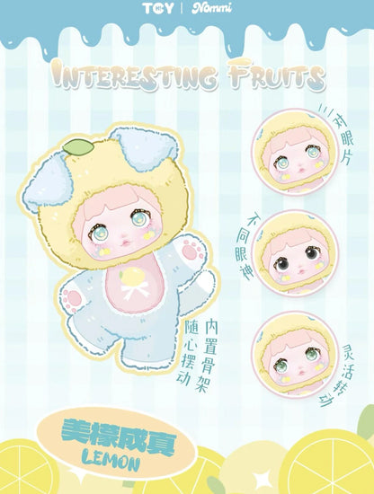 NOMMI V3 Interesting Fruits Series Plush Blind Box