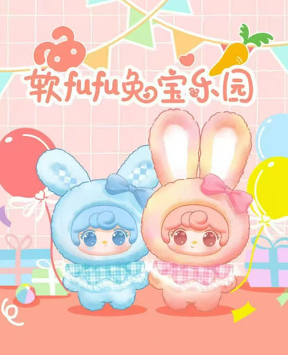 Soft Fufu Rabbit Treasure Park Plush Series Blind Box