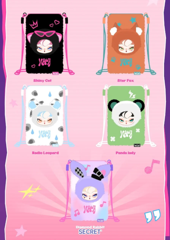 DODO NAMI Midnight Disco Series Phone Bag Blind Box