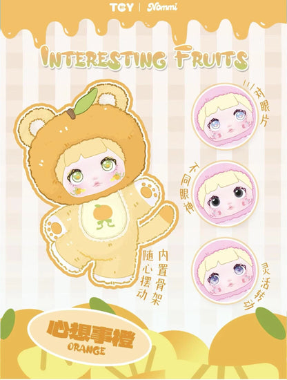 NOMMI V3 Interesting Fruits Series Plush Blind Box