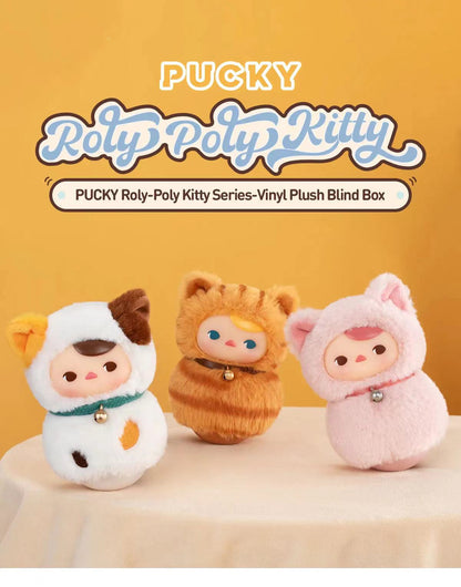 PUCKY Roly-Poly Kitty Series-Vinyl Plush Blind Box