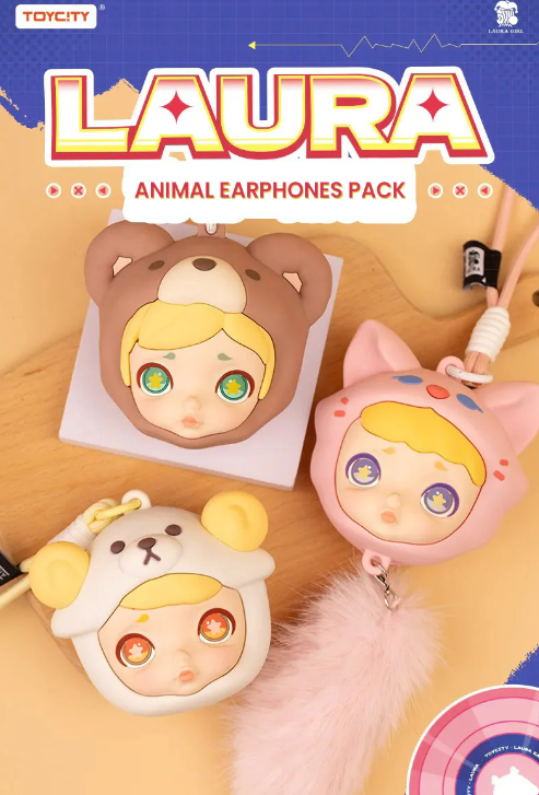 Laura Animal Earphones Bag Series Blind Box