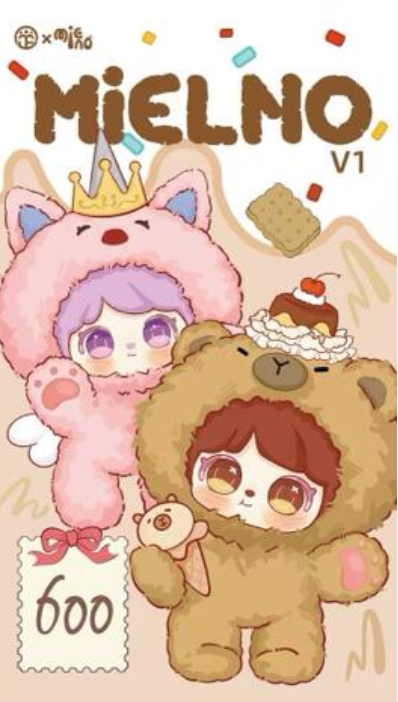 MIELNO 600% Honey Bee Studio Plush Blind Box