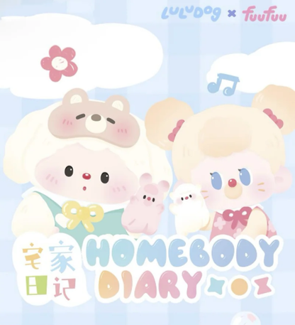 LULUDOG × FuuFuu Homebody Diary Series Blind Box
