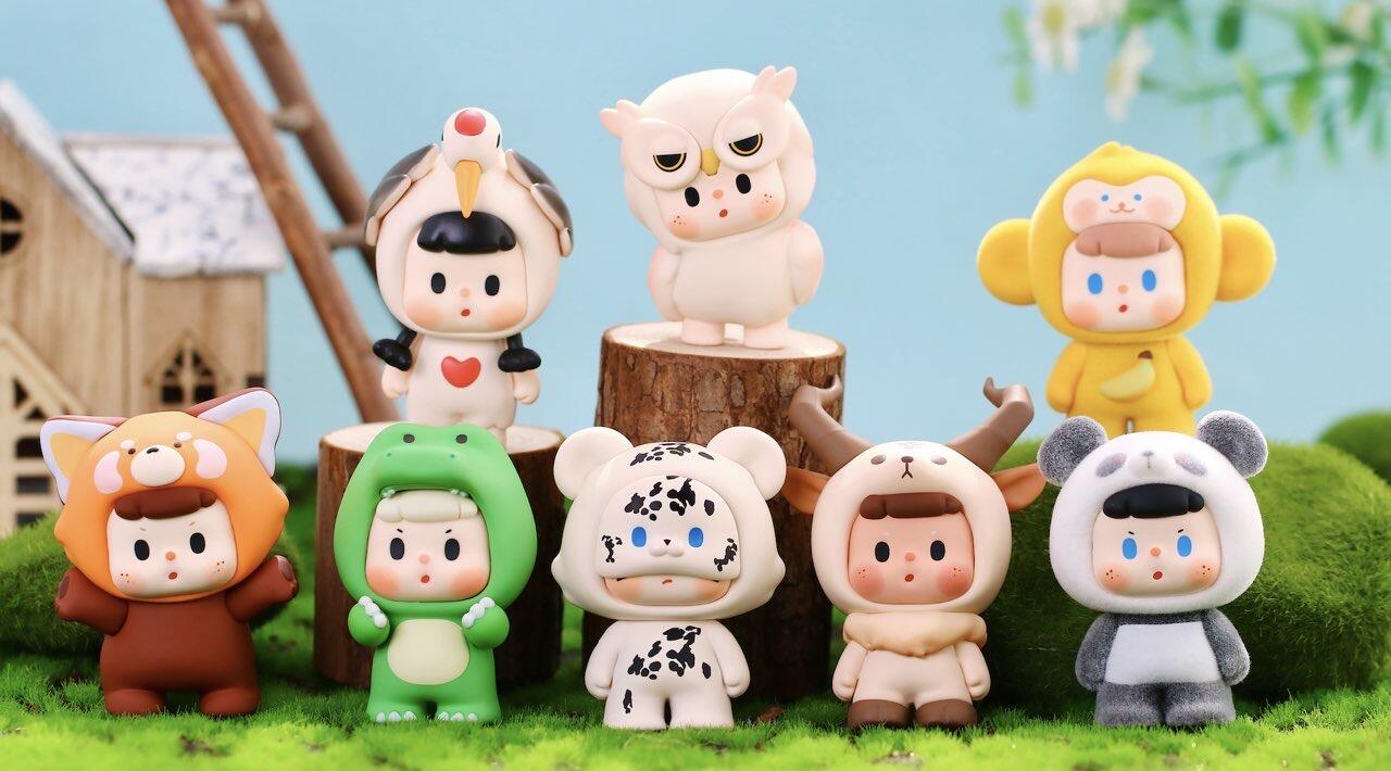 BUER Rare Animals Mini Figure Series Blind Box