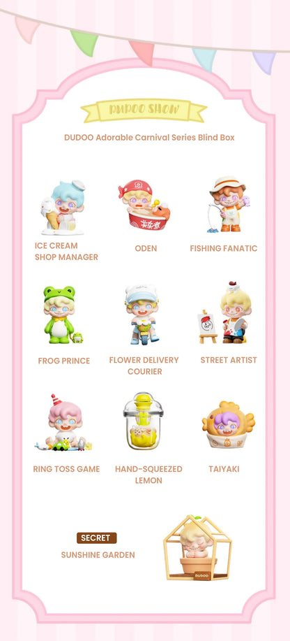 Dudoo Adorable Carnival Series Blind Box