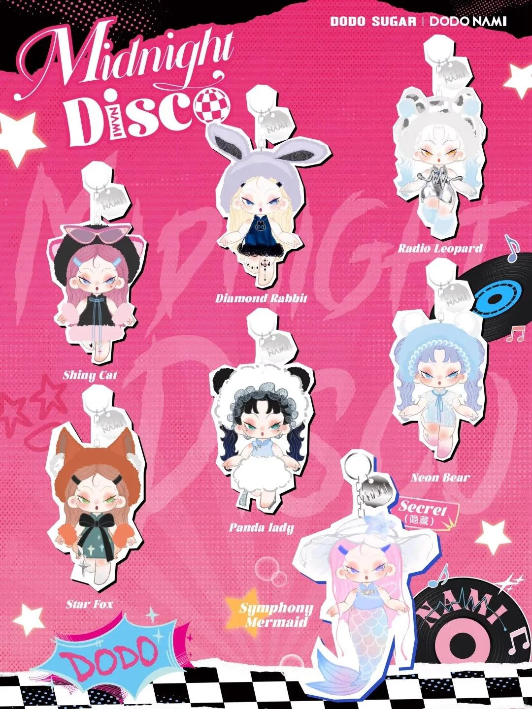 Dodonami Figure DODO NAMI Midnight Disco Figure Series Blind Box – JISFUN