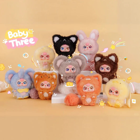 Baby Three Mini Hug Series Plush Blind Box