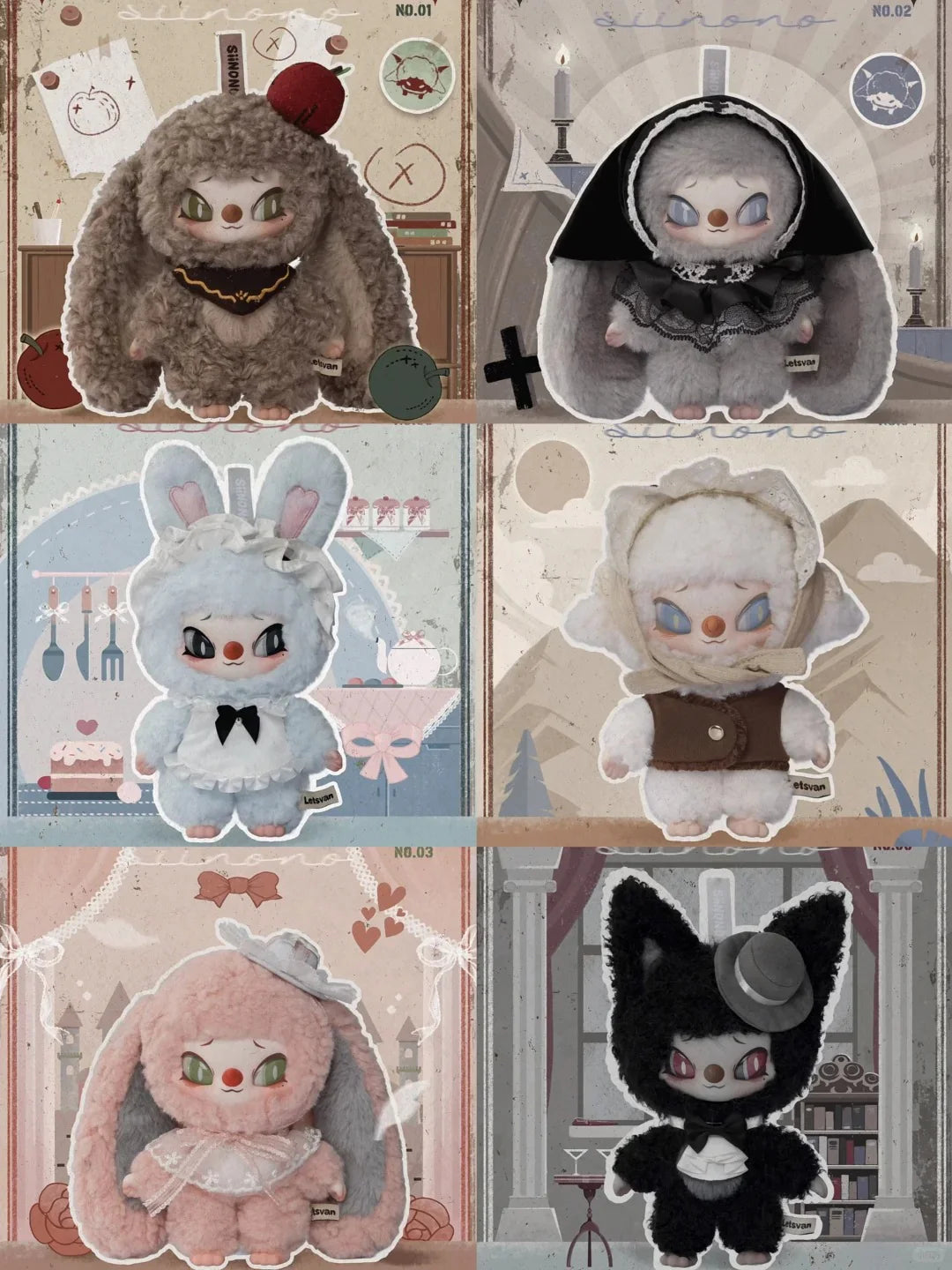 SINONO Let Me Tell You A Secret Series Plush Blind Box
