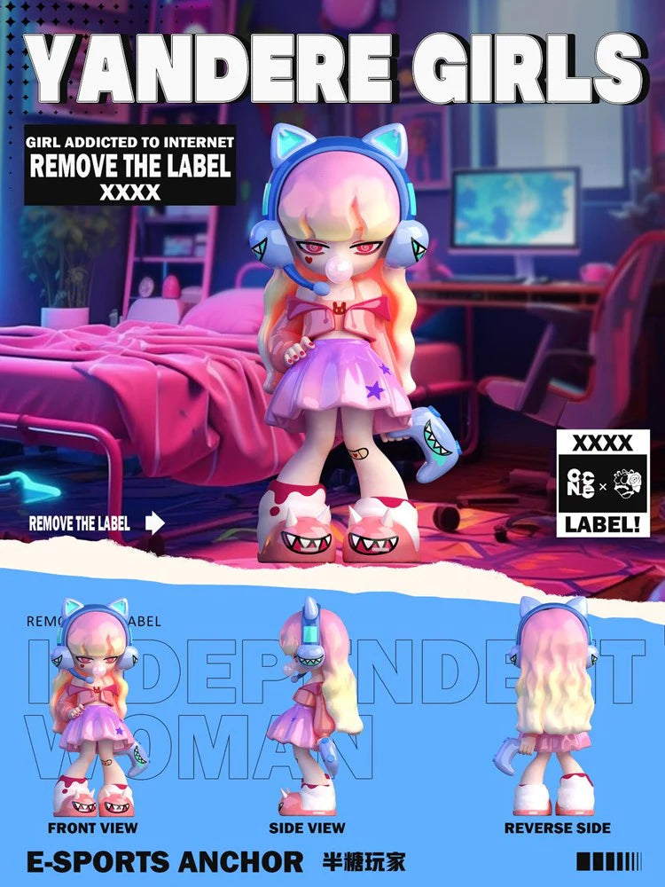 Yandere Girls-Second generation remove the label Series Blind Box