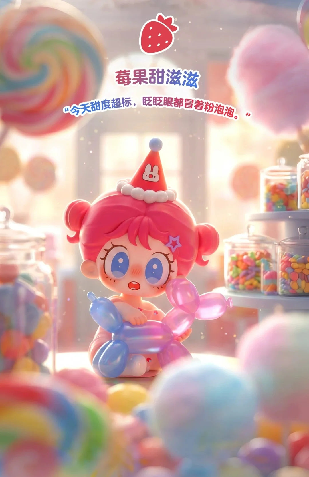 Milay Rainbow Puppy Party Series Mini Figures Blind Box