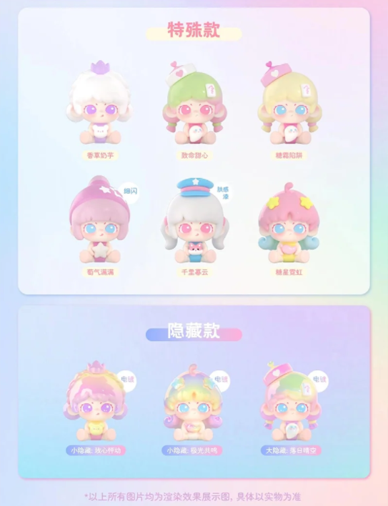 LANCY LULU Customize Colors Mini Series Blind Box