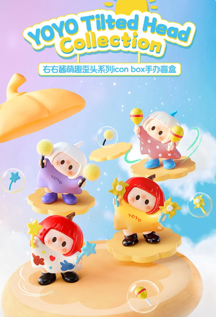 YOYO Tilted Head Collection Series Blind Box