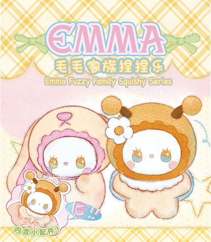 Emma Fuzzy Family Squishy Plush Series Blind Box