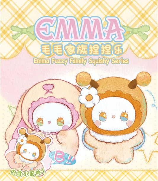 Emma Fuzzy Family Squishy Plush Series Blind Box