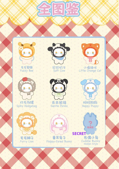 Emma Fuzzy Family Squishy Plush Series Blind Box