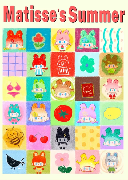 TUTU BEAR Matisse's Summer Series Blind Box