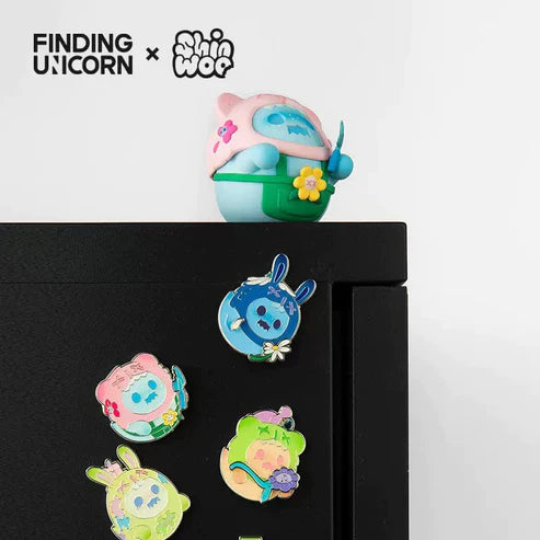 ShinWoo Magnetic Badge Blind Box Secret Garden Series